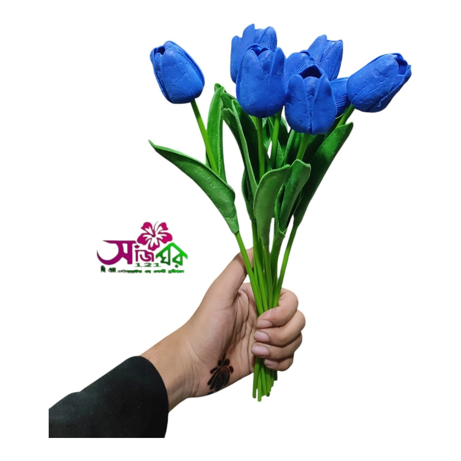 Artificial tulip flowers (10 pcs)