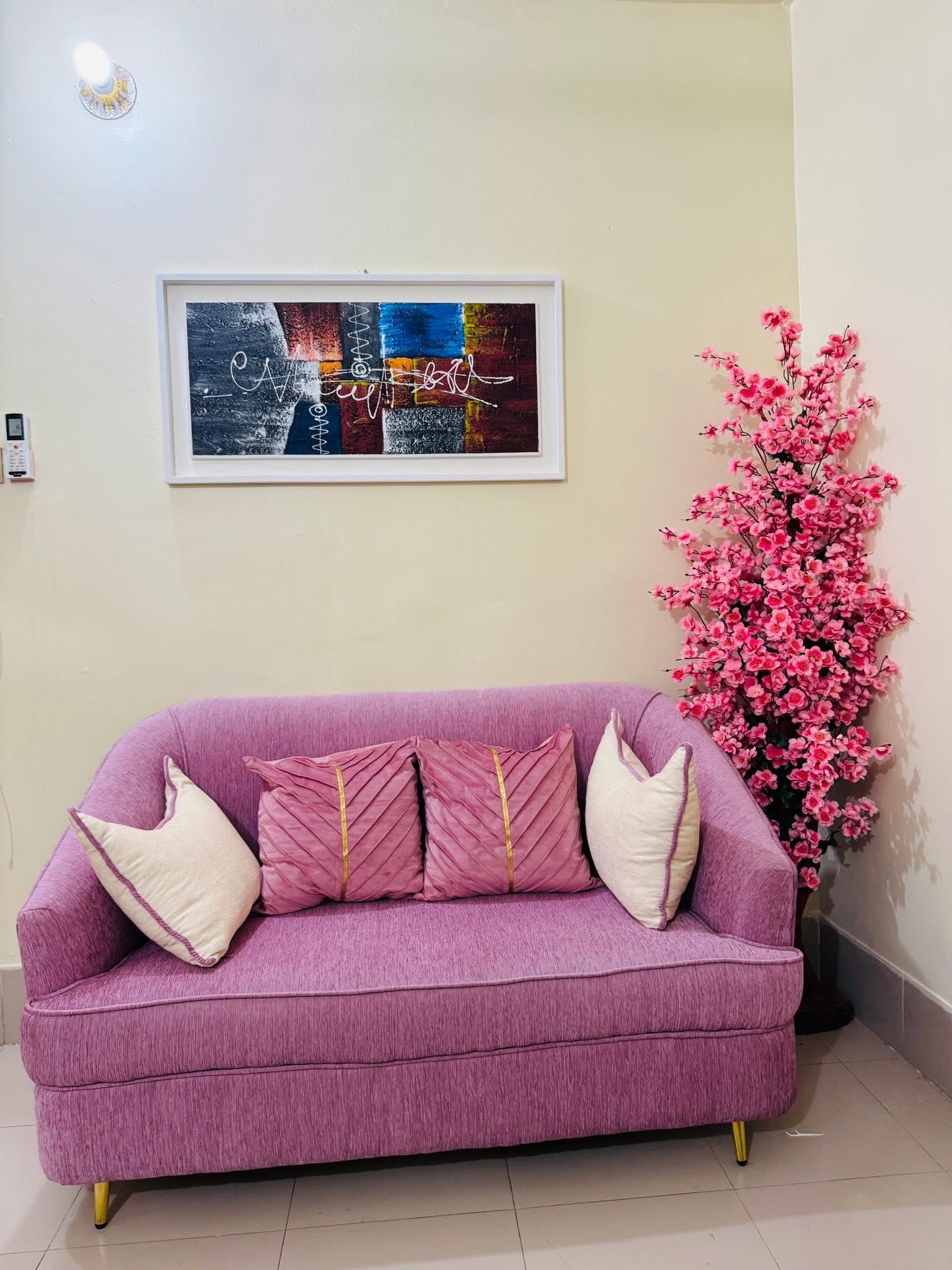 Chinese imported premium quality artificial 6 feet+ cherry Tree.A