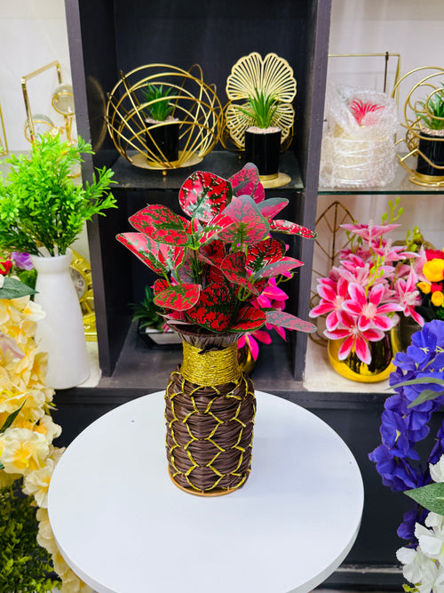 2 flower vase with flowers setup comboo
