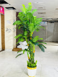 7 head bet tree 7 feet+ with luxurious planter and rubber grass setup