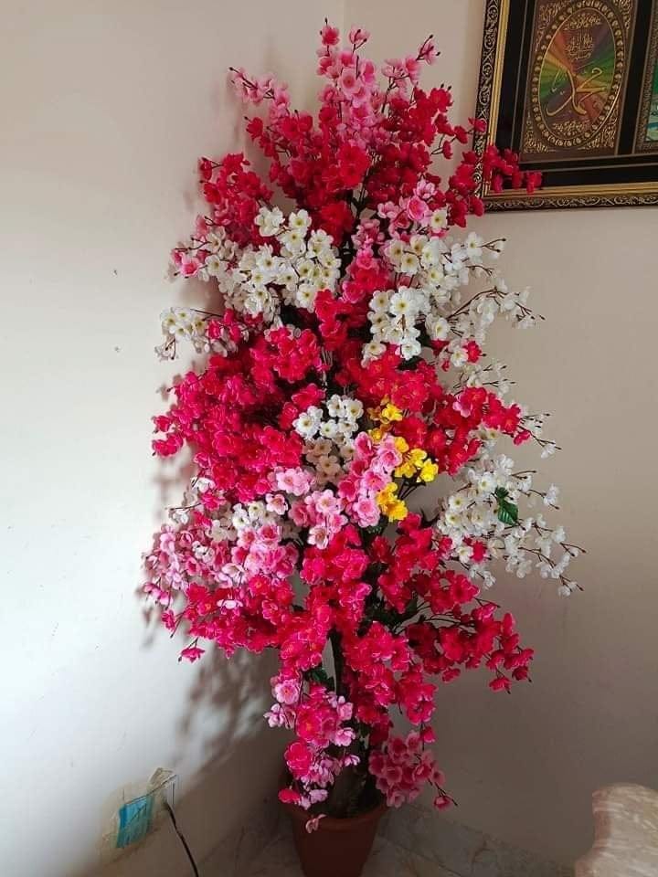 Chinese imported premium quality artificial 6 feet+ cherry Tree.A